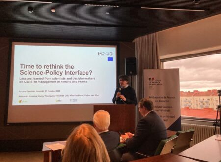 Presentation of the MOOD work on the science-policy interface